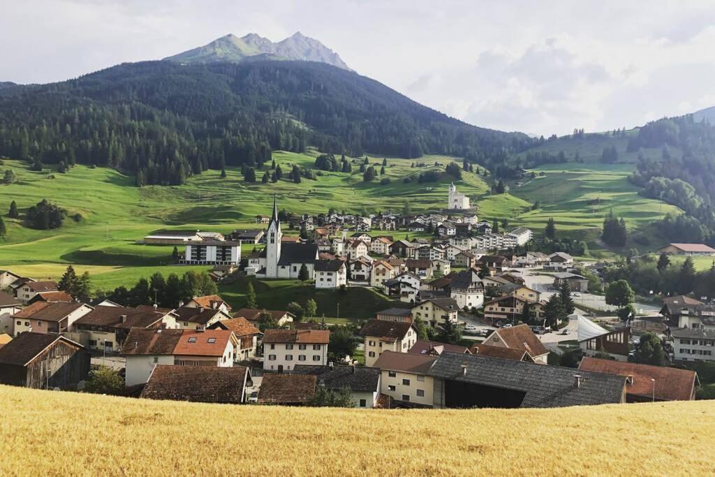 Chalet Wulli In Der Naehe Der Skianlagen Savognin Bagian luar foto