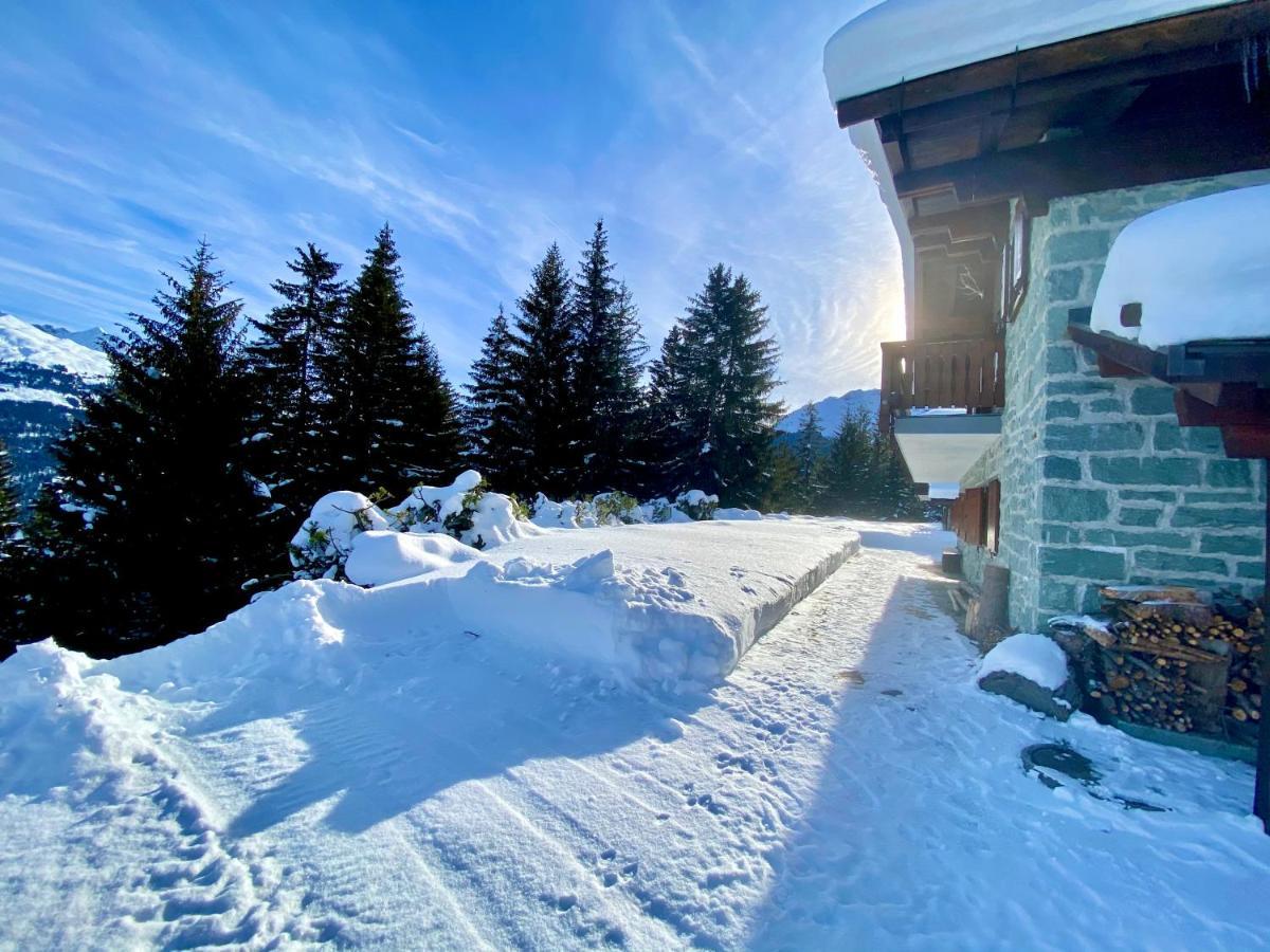 Chalet Wulli In Der Naehe Der Skianlagen Savognin Bagian luar foto