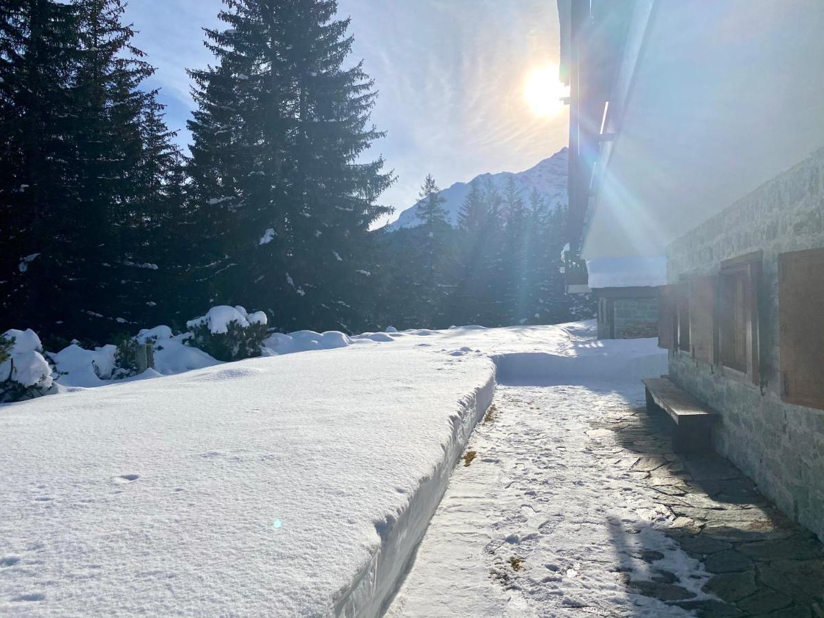 Chalet Wulli In Der Naehe Der Skianlagen Savognin Bagian luar foto